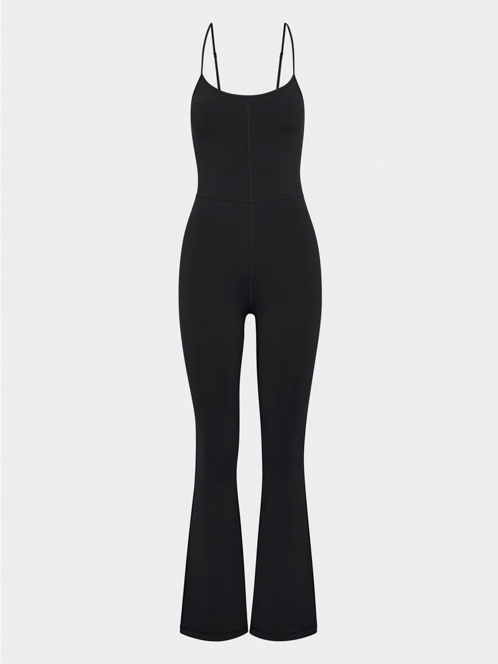 Like New Aritzia Wilfred Free Divinity Kick Flare Jumpsuit Black